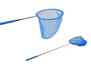 Obrazek Siatka na motyle teleskopowa niebieska 85cm