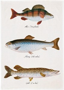 Obrazek Ręcznik kuchenny - Ryby