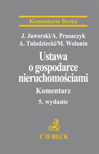 Obrazek Ustawa o gospodarce nieruchomościami Komentarz