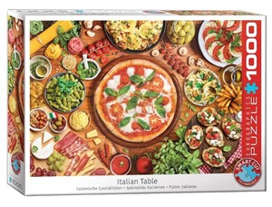 Obrazek Puzzle 1000 Potrawy kuchni włoskiej