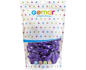 Obrazek Balony pastel fioletowe 50szt