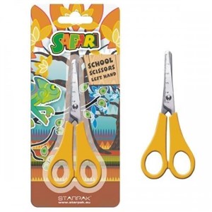 Obrazek Nożyczki szkolne dla leworęcznych Safari
