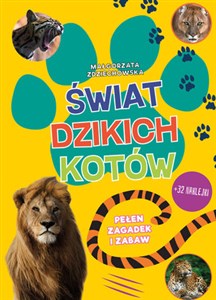 Picture of Świat dzikich kotów Pełen zagadek i zabaw