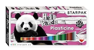 Picture of Plastelina 12 kolorów Panda