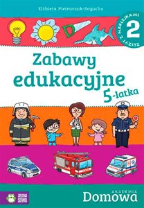 Picture of Domowa akademia Zabawy edukacyjne 5-latka Część 2