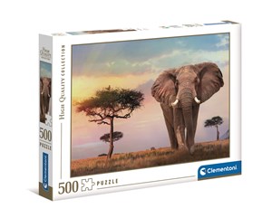 Picture of Puzzle 500 HQ Afrykański zachód słońca 35096