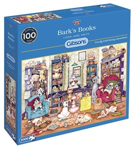 Picture of Puzzle 1000 Książki dla psów G3