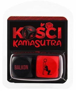 Obrazek Kości Kamasutra (czerwono-czarne)