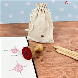 Obrazek Stempel do nauki kierunków geograficznych