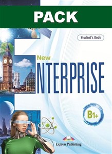 Obrazek New Enterprise B1+ Student's Book +DigiBook