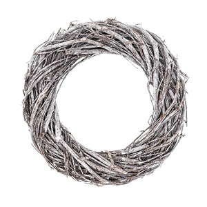 Picture of Wianek z gałązek bielony 20cm