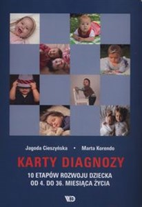 Picture of Karty diagnozy 10 etapów rozwoju dziecka od 4. do 36. miesiąca życia;