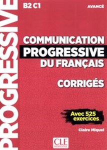 Obrazek Communication progressive avance 3ed klucz