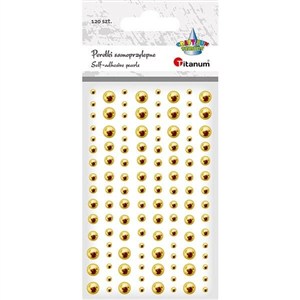 Picture of Perełki samoprzylepne 120szt złote