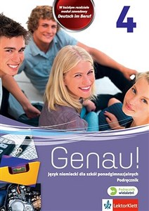 Obrazek Genau! 4 Podręcznik wieloletni + CD Szkoła ponadgimnazjalna