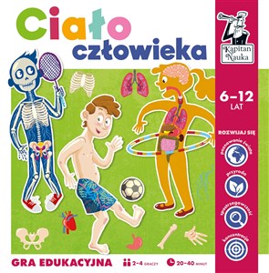 Picture of Kapitan Nauka Gra edukacyjna Ciało człowieka