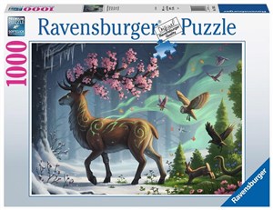 Obrazek Puzzle 1000 Wiosenny jeleń