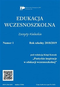 Picture of Edukacja wczesnoszkolna nr 1 2018/2019