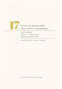 Obrazek Katalog rękopisów Biblioteki Narodowej Tom 17