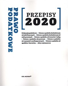 Obrazek Prawo Podatkowe Przepisy 2020