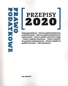 Picture of Prawo Podatkowe Przepisy 2020