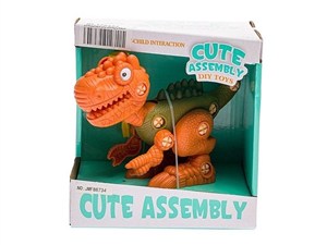 Obrazek Dinozaur do skręcania ze śrubokrętem