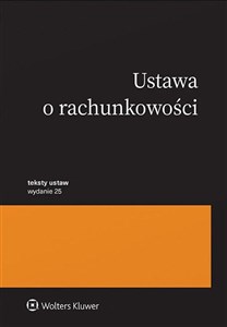 Picture of Ustawa o rachunkowości Przepisy