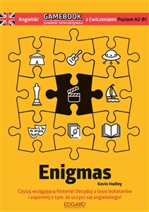 Obrazek Angielski Gamebook z ćwiczeniami Enigmas A2-B1