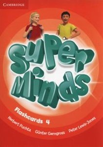Picture of Super Minds Flashcards 4 Pack of 89