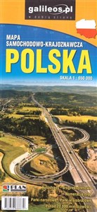 Obrazek Mapa samochodowo-krajoznawcza - Polska 1:650 000