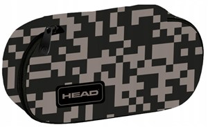 Obrazek Piórnik owalny Head Grey Bricks