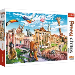 Obrazek Puzzle 1000 Dziki Rzym 10600