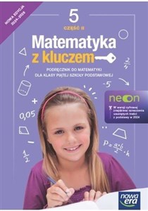 Picture of Matematyka z kluczem NEON podręcznik dla klasy 5 część 2 szkoły podstawowej EDYCJA 2024-2026