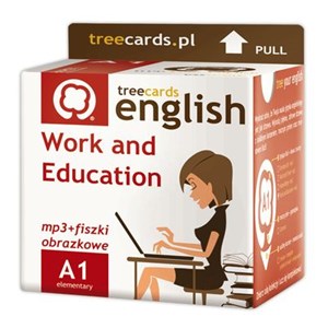 Picture of FISZKI Treecards Work and Education A1 Vocabulary Fiszki obrazkowe z mp3