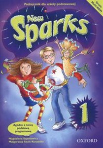 Obrazek New Sparks 1 Podręcznik + CD Szkoła podstawowa