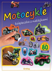 Obrazek Motocykle Książeczka z naklejkami