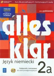Picture of Alles klar 2A Podręcznik z ćwiczeniami z płytą CD Zakres podstawowy Szkoła ponadgimnazjalna