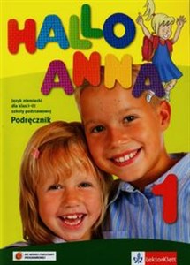 Obrazek Hallo Anna 1 Język niemiecki  Podręcznik z płytą CD Szkoła podstawowa