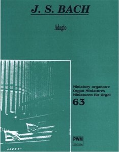 Obrazek Adagio z Toccaty, Adagio i Fugi C-dur, BWV 564 PWM