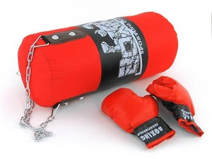 Picture of Zestaw bokserski worek i rękawice