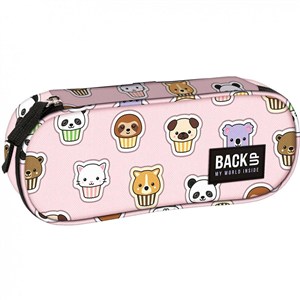 Picture of Piórnik owalny Backup Zwierzaki Muffins PB6A30