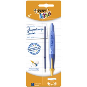 Obrazek Długopis Bic Kids Twist Beginners niebieski + wkład