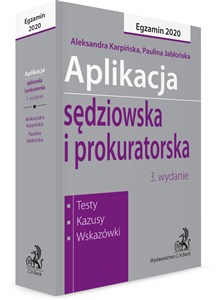 Picture of Aplikacja sędziowska i prokuratorska Testy kazusy wskazówki