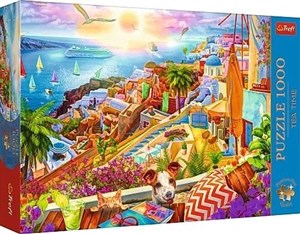 Picture of Puzzle 1000 Tea Time Z wizytą na Santorini