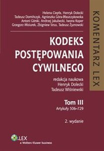 Picture of Kodeks postępowania cywilnego Tom 3