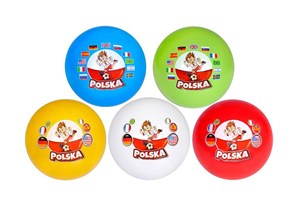 Obrazek Piłka PVC 230 MM - Polska