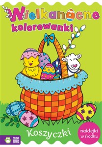Obrazek Wielkanocne kolorowanki Koszyczki