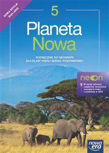 Picture of Geografia Planeta nowa NEON podręcznik dla klasy 5 szkoły podstawowej EDYCJA 2024-2026