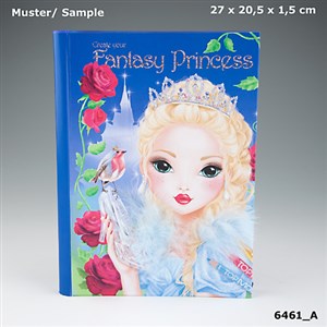 Picture of Zestaw kreatywny z piórkami i naklejkami fantasy princess 6461a