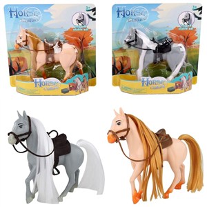 Obrazek Koń z siodłem MIX